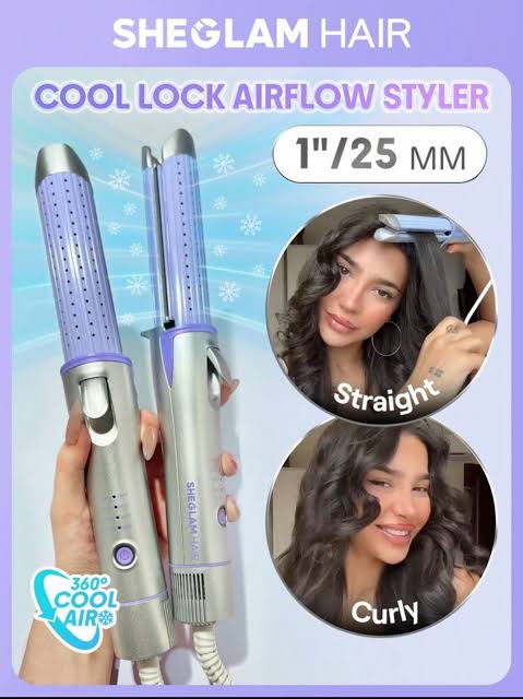 فر کننده و حالت دهنده مو شیگلم مدل Airflow Styler Pro-25mm