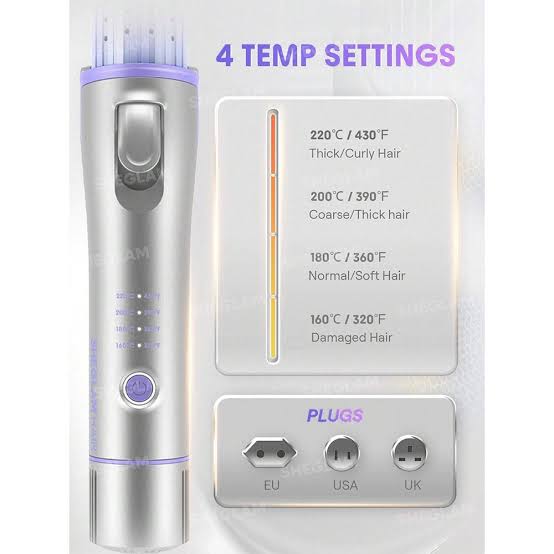فر کننده و حالت دهنده مو شیگلم مدل Airflow Styler Pro-25mm