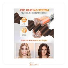 دستگاه ویو کننده مو ساحلی شیگلم هیر سایز 25 میلی متر Sheglam Hair Waver