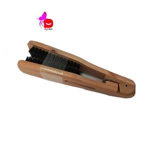 برس چوبی مخصوص کراتین و احیای مو (Wooden) حرفه‌ای - مالزی اصل